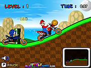 Gioco online Giochi Mario e Sonic - Gara in Moto